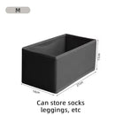 Axyaa Drawer Organizers for Clothes, Underwear, Socks - Foldable Storage Bins