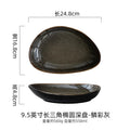 Axyaa Ceramic Sushi Dim Sum Plate Set