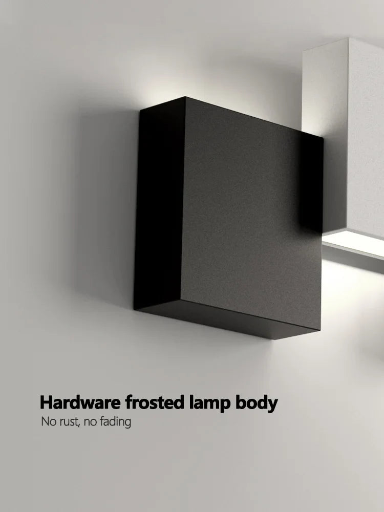 Axyaa Small Wall Light Modern Luminous Bedroom Walkway Outdoor Bedside Light