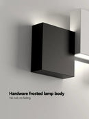 Modern Axyaa Wall Light: Ultra-Thin Bedside & Outdoor Small Wall Light for Bedroom & Walkway