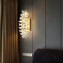 Axyaa Luxury Crystal Chandelier, Wall & Lobby Lamp Set