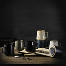 Axyaa Retro Ceramic Mug, Nordic Style Coffee Cup, Coarse Pottery, 375ml