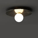 Axyaa Marble Ceiling Lamp - Nordic Style Lighting for Living Room and Bedroom