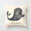 Axyaa Cartoon Animal Pillowcase: Office Car Seat Decor, Sofa Bedroom Cute Pillowcase