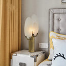 Axyaa Gold Glass Table Lamp for Living Room and Bedroom Lighting