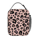 Axyaa Animal Print Insulated Lunch Bag: Portable Thermal Box for Work, Picnic.