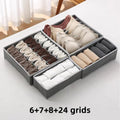 Axyaa Underwear Sock Organizer Drawer - Clothes Storage Box Compartment