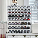 Axyaa Acrylic Toy Car Display Stand Multi-Layer Storage Box for Hot Wheels