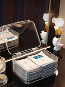 Axyaa Acrylic Makeup Organizer Transparent Dust-proof Cosmetics Storage Box