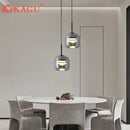 Axyaa LED Pendant Light: Modern Luxury for Living Room, Bedroom, Study, Bedside