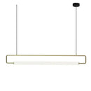 Axyaa Iron LED Pendant Light Black Gold Modern Nordic Design