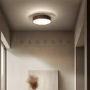 Axyaa Yellow Cave Stone Ceiling Lamp - Japanese Wabi Sabi Style for Bedroom, Living Room