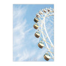 Axyaa Coconut Tree Floral Surfboard Canvas Art Nordic Poster for Living Room