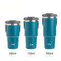 Axyaa Stainless Steel Thermal Coffee Cup Double Insulation Large Capacity Water Bottle