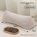 Axyaa Striped Buckwheat Pillow with Full Hull Filling for Cervical Spine Support