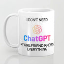 White Ceramic Mug - Axyaa Funny Gift Cup for Friends, Spouse; Humorous Quote Mug