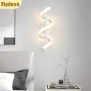 Axyaa Spiral Line LED Wall Lamp for Home Decoration and Lighting Fixtures