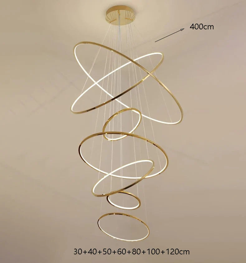 Axyaa Nordic Pendant Chandelier for Dining & Living Room Decor