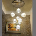 Axyaa Designer Lava Chandelier for Grand Villa Loft Duplex with Suspended Staircase