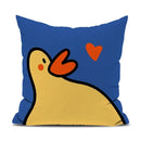 Axyaa Couple Car Decor Pillow Cover Set for Sofa 4 Sizes - Express Your Style!