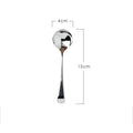 Axyaa Stainless Steel Dessert Soup Spoon Set - Restaurant Quality Kitchen Tools
