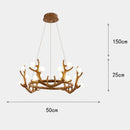 Axyaa Modern Light Luxury LED Chandelier for Living Room Décor