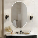 Axyaa Oblong Mirror: Elegant Accent for Living Room, Bathroom, Dining Room & Hallway