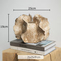 Axyaa Butterfly Wings Ceramic Vase Desk Decoration Modern Decor Artificial Flowers