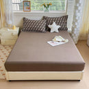 Axyaa 2024 Cotton 3-Piece Mattress Set with Pillowcases & Bedspread