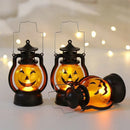 Axyaa Halloween LED Pumpkin Ghost Lantern Scary Candle Light Decoration