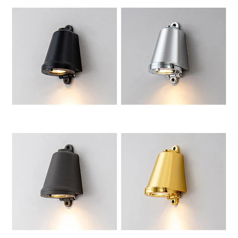 Axyaa Nordic LED Wall Lamp: Waterproof Sconces for Indoor & Outdoor Living