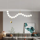 Axyaa Pearl Design LED Pendant Light for Luxury Modern Living Room Dining Bedroom