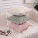 Axyaa Autumn Fuzzy Pillow Cover 45x45 for Home Decor Sofa Throw Pillow Case