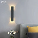 Axyaa Nordic Aluminum LED Outdoor Wall Light for Porch, Garden, Living Room