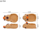 Axyaa Ceramic Animal Seasoning Dish Set