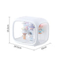 Axyaa Doll Case: Clear Display Box for Collectibles - 12 Columns