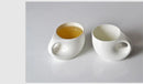 Axyaa Water Drop Design Bone  Coffee Cup & Beer Mug Set