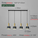 Axyaa Nordic Single Pendant Light: Simple, Luxurious Home Decor for Living, Dining, Bar