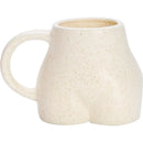Axyaa Ceramic Creativity Butt Coffee Mugs 350ml Heat Resistant Porcelain Travel Cup