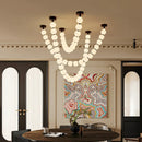 Axyaa LED Chandeliers for Modern Home Decor and Dining Room Lighting