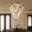 Axyaa LED Pendant Light Chandeliers for Modern Home Decor & Indoor Lighting