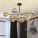 Axyaa Modern minimalist Nordic chandelier for living room, restaurant, and bedroom lighting