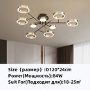 Axyaa Modern Dimmable Aluminum LED Ceiling Lights for Home Decor