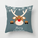 Axyaa Santa Claus Polyester Throw Pillow Case 45X45CM