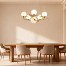 Axyaa Nordic Minimalist Branch Chandelier for Living Room, Bedroom, and Dining Room