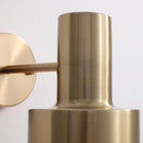 Axyaa Modern Copper LED Wall Lamp with Pull Chain Switch