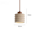 Axyaa Yellow Cave Stone Chandelier Retro Pendant Lamp