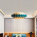 Axyaa Modern Minimalist LED Ceiling Chandelier for Living Room Bedroom