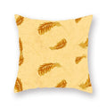 Axyaa Bird Feather Polyester Cushion Cover for Home Decor