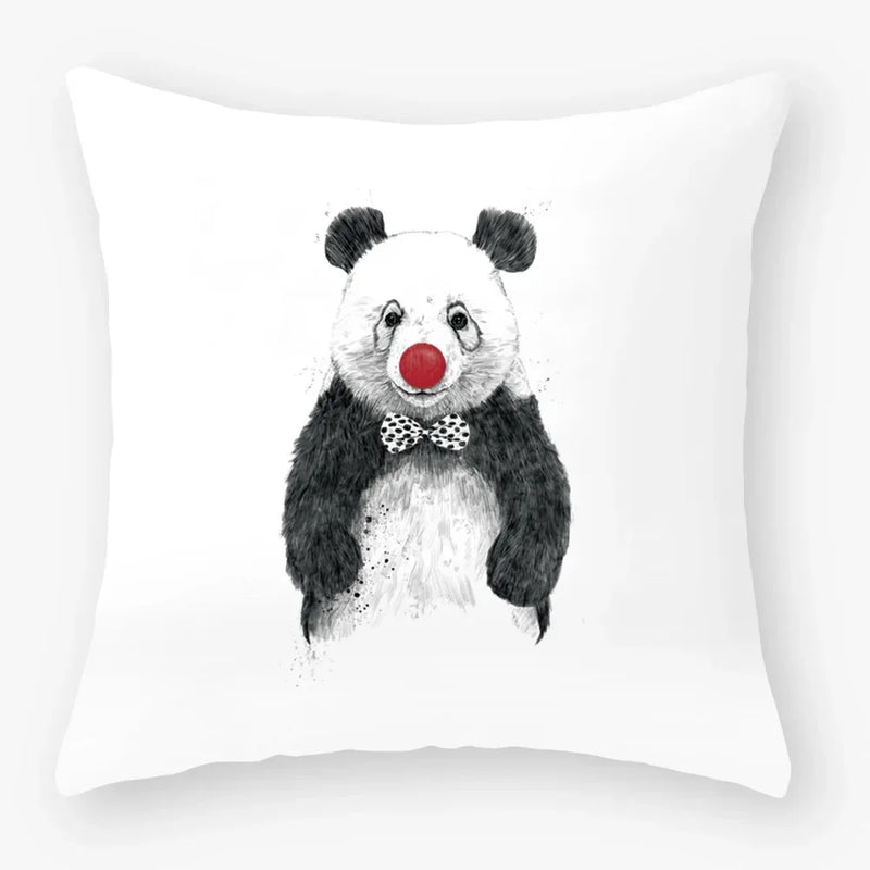 Axyaa Cartoon Animal Cushion Cover 45*45cm